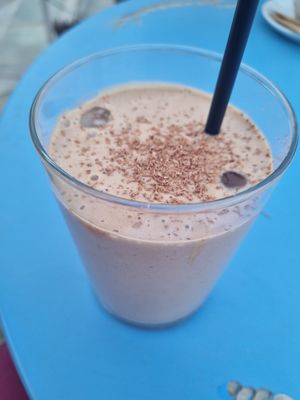 Los Revolucionares 9A smoothie at The Kalymnos Experience Healthy Food Bar in Kalymnos