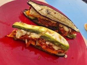 Dish of the day - Vegan moussaka at The Kalymnos Experience Healthy Food Bar in Kalymnos