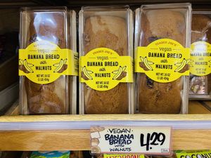 Vegan banana bread  at Trader Joe's in Irvine
