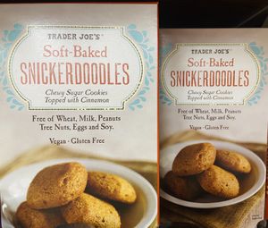 Vegan cookies  at Trader Joe's in Irvine