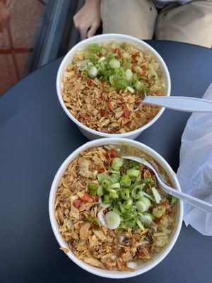 savory tofu pudding  at Fong On in New York City