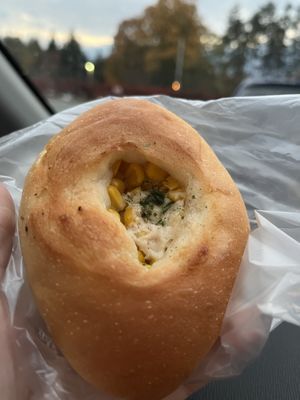 Corn and cheese   at Mulberry - 山のパン屋 桑の実  in Hokuto
