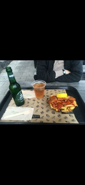 Vegan fish and fries at VINCENT - Hauptbahnhof Hamburg in Hamburg