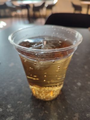 Ginger lemonade at VINCENT - Hauptbahnhof Hamburg in Hamburg