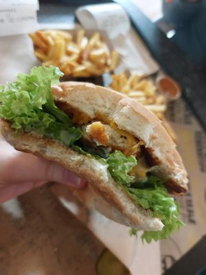 Filet o fish at VINCENT - Hauptbahnhof Hamburg in Hamburg