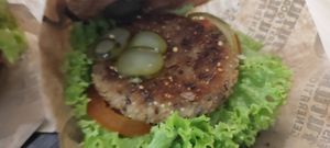 Lentil Burger Patty 🟤 (NEW 🆕) at VINCENT - Hauptbahnhof Hamburg in Hamburg