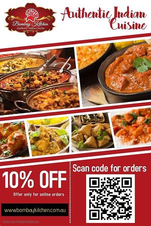 One cannot think well, love well or sleep well, if one has not dined well. Experience Bombay kitchen Indian restaurant fine dining at its best. 

What are you having in your lunc at Bombay Kitchen Cairns in Cairns