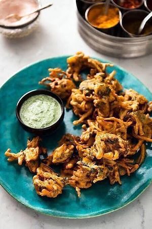 Onion bhaji  at Bombay Kitchen Cairns in Cairns