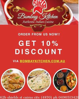  at Bombay Kitchen Cairns in Cairns