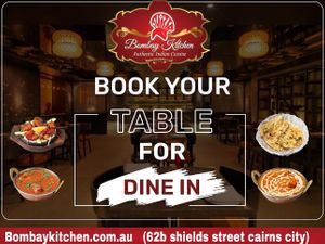   at Bombay Kitchen Cairns in Cairns