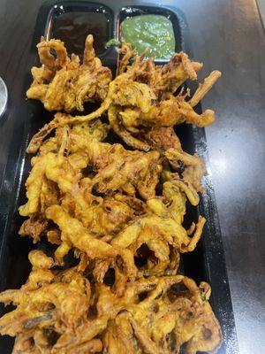 Onion bhaji  at Bombay Kitchen Cairns in Cairns