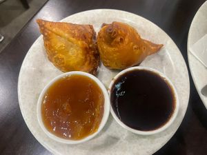 Samosas  at Bombay Kitchen Cairns in Cairns