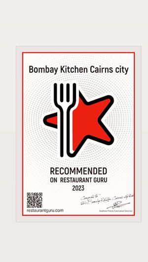   at Bombay Kitchen Cairns in Cairns