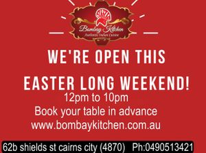   at Bombay Kitchen Cairns in Cairns