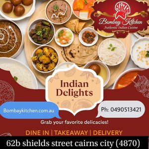 Bombaykitchen.com.au  at Bombay Kitchen Cairns in Cairns