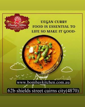 Vegan mix veg curry   at Bombay Kitchen Cairns in Cairns
