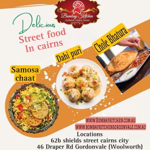 Looking for the perfect Indian street food in cairns?  at Bombay Kitchen Cairns in Cairns