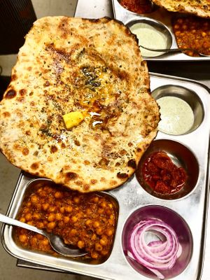 Vegan Chole kulcha $20.95  at Bombay Kitchen Cairns in Cairns
