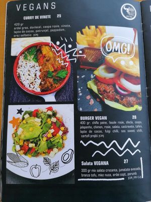 Menu at Bolo Steak House in Vama Veche