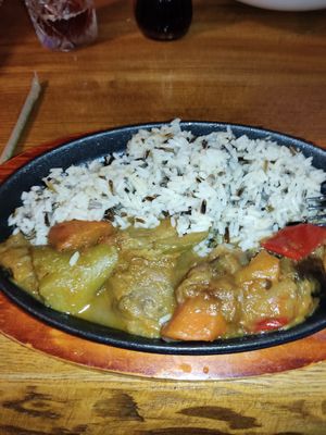 Curry at Bolo Steak House in Vama Veche