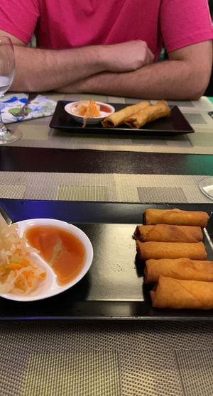 Spring rolls  at Yumi Hotel Sushi Steaks & Friends in Kaisersesch