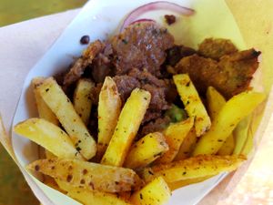 Gyros at Oh My Greek in Winterthur