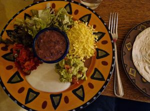 Joes fahitas (vegane Version) teil 2 at Joe Peña's in Backnang