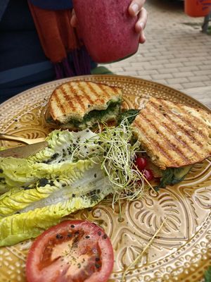 Lecker Sandwiches at Glückskind in Rostock