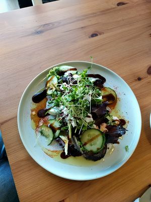 Stelle Erbsenguarcamole at Glückskind in Rostock