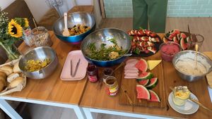 vegan brunch   at Glückskind in Rostock