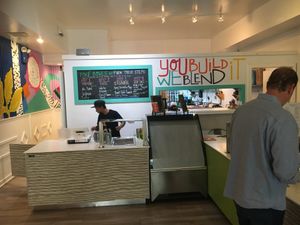 Counter at Happy Bowls in New York City