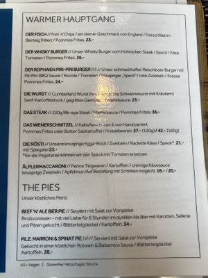 Menü 2 at Berggasthaus Eggberge in Altdorf