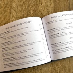 Abend Speisekarte - 3 at Berggasthaus Eggberge in Altdorf