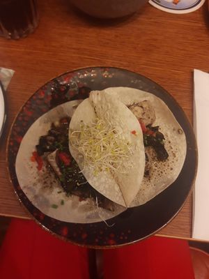 Porto bello pangang at Seven in Utrecht