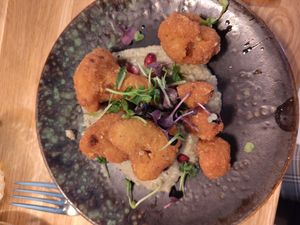 Krokante bloemkool at Seven in Utrecht