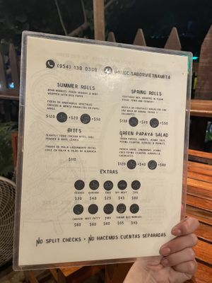   at Nu'ó'c Sabor Vietnamita in Brisas De Zicatela