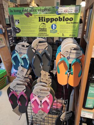 Vegetal latex at Biocoop in Carnac