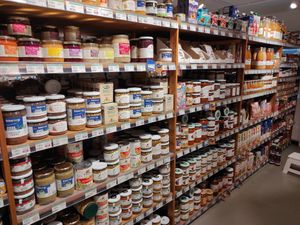 Beans at Biocoop in Carnac