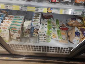 Fridge at Biocoop in Carnac