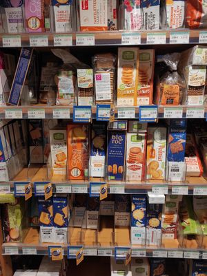 Cookies at Biocoop in Carnac