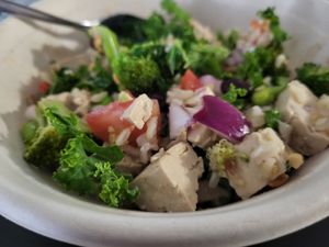 Custom bowl at freshii - Bloor St in Toronto