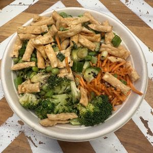 Teriyaki Twist Bowl with Tofu  at freshii - Bloor St in Toronto