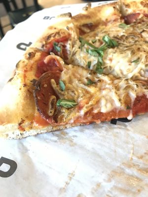 Pepperoni pizza   at PlantPub in Cambridge