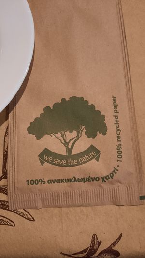 Eco friendly at Manifesto in Kalymnos