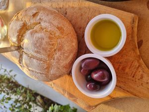 Bread at Manifesto in Kalymnos
