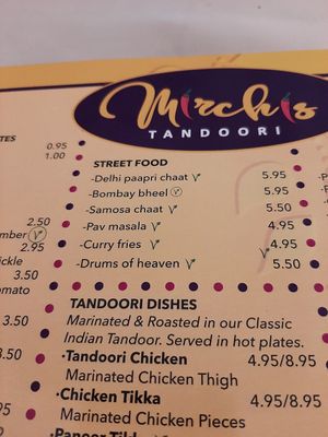 Street food at Mirchis Tandoori in Tenerife