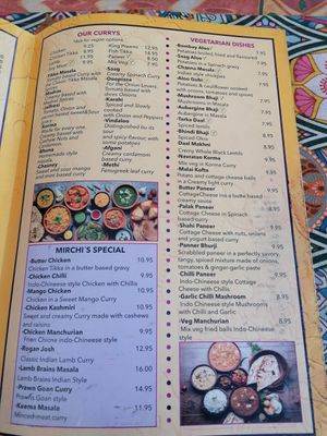  at Mirchis Tandoori in Tenerife