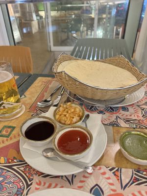   at Mirchis Tandoori in Tenerife