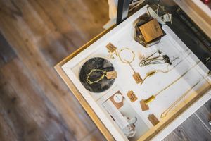 vegan jewelry  at Market by Jeremy in Luxembourg City