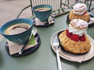 Good coffee, great pastry at Market by Jeremy in Luxembourg City